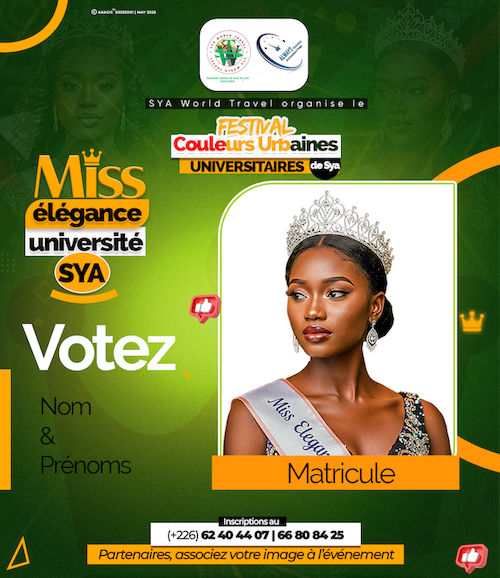 Miss Élégance Université SYA