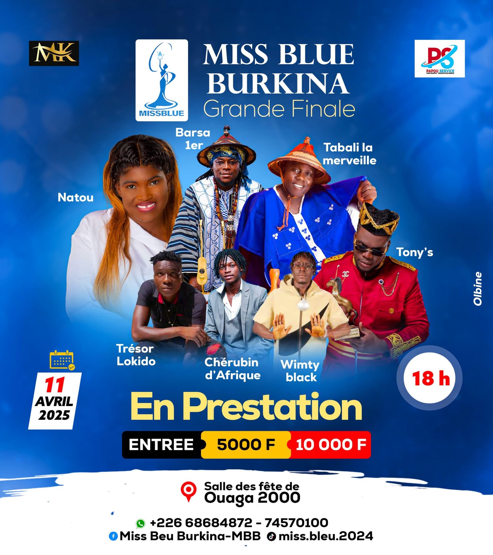 MISS BLUE BURKINA