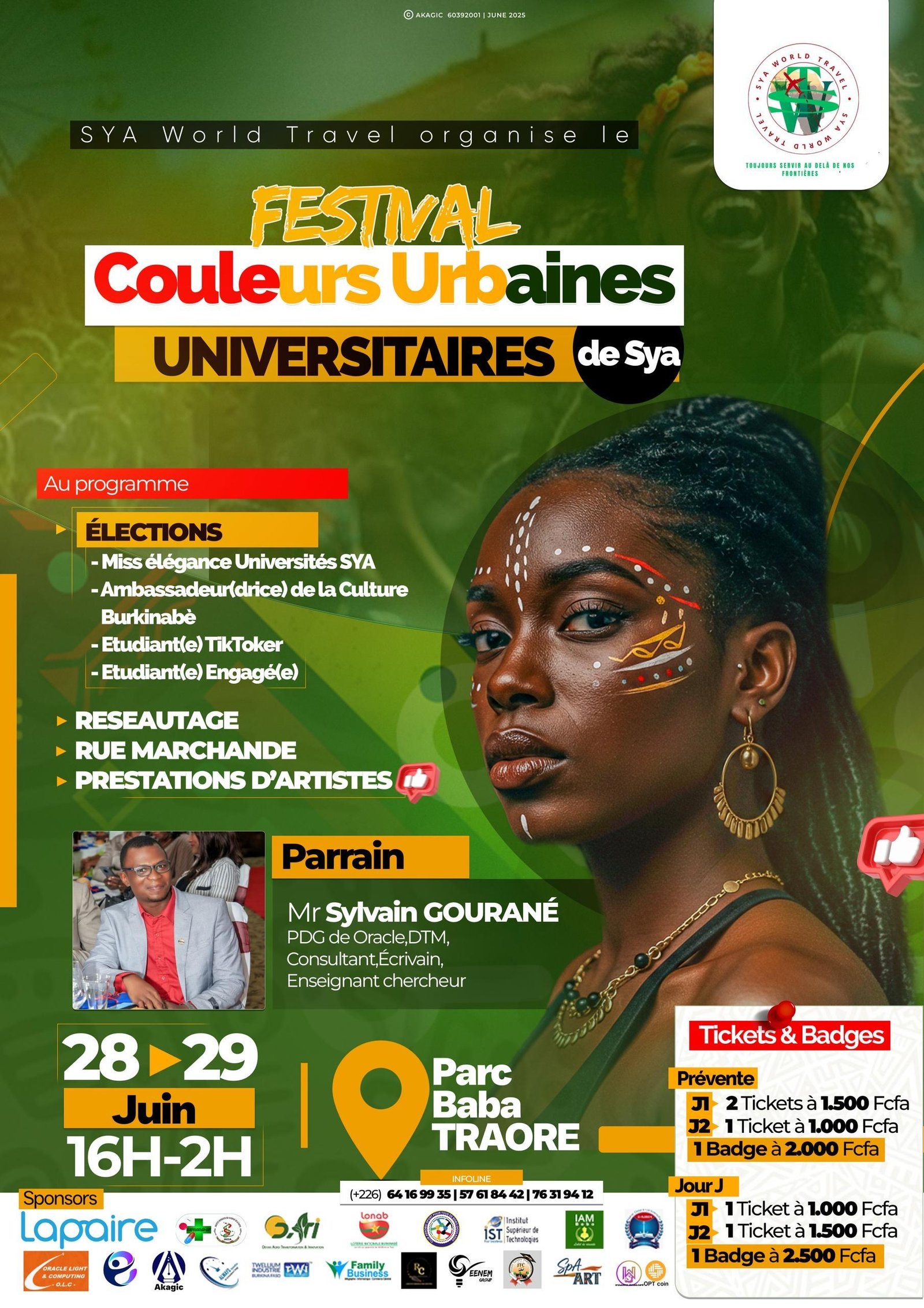 Festival Couleur Urbaine Universitaire Sya