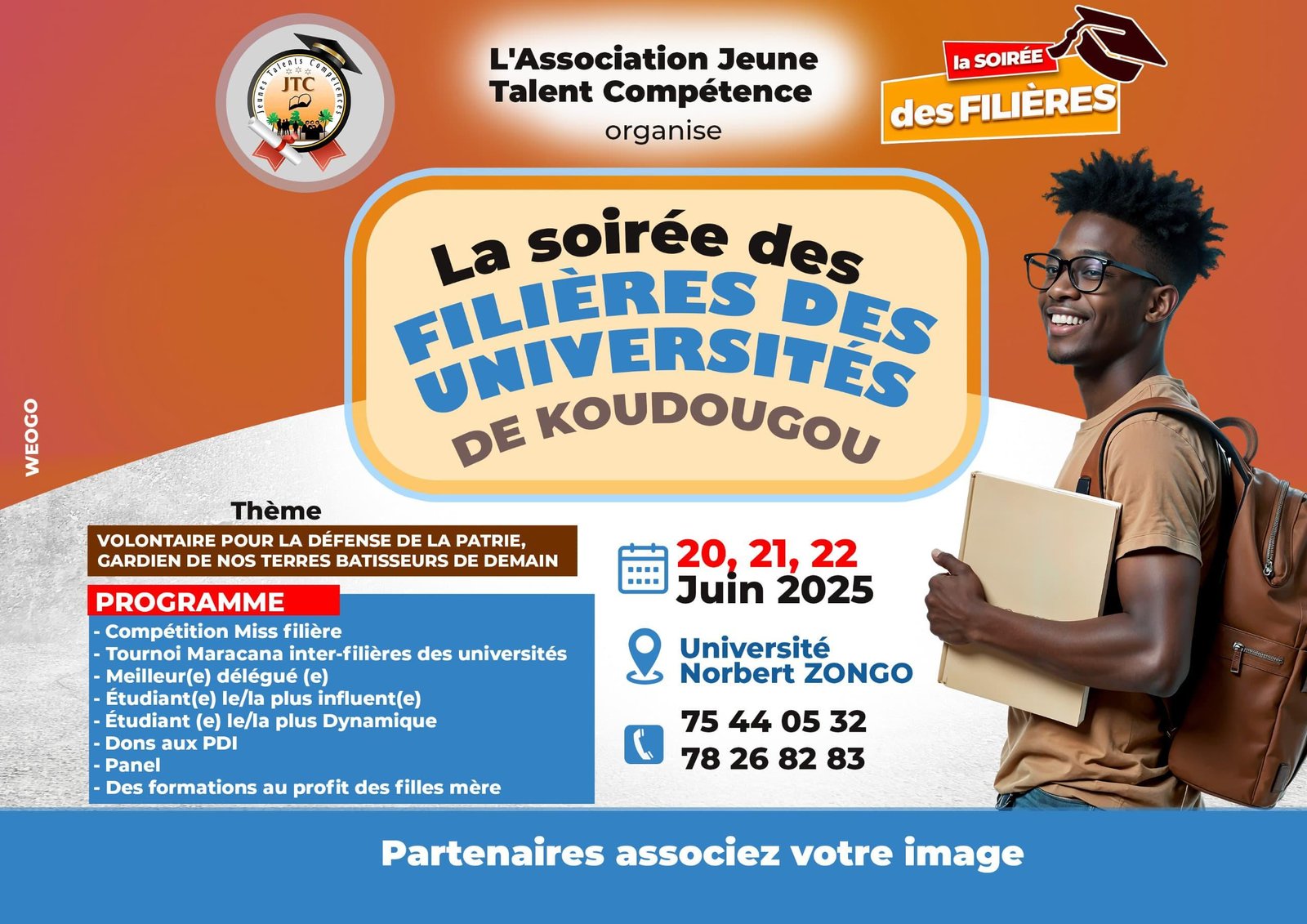 La soirée des Filières des Universités de Koudougou